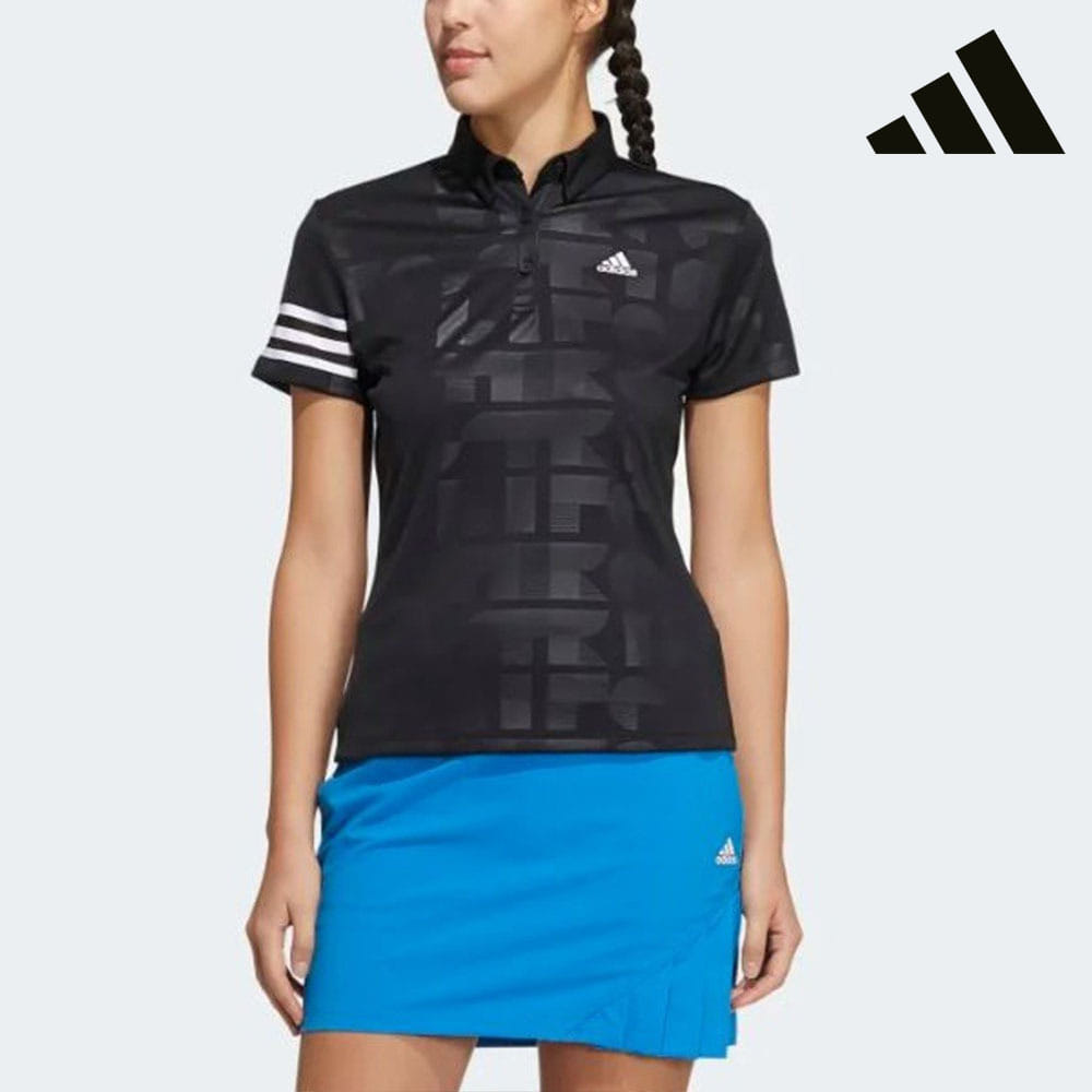 아디다스 골프 여성 에어로레디 디보스드 폴로 셔츠 2022 SS 골프 셔츠 HA0230