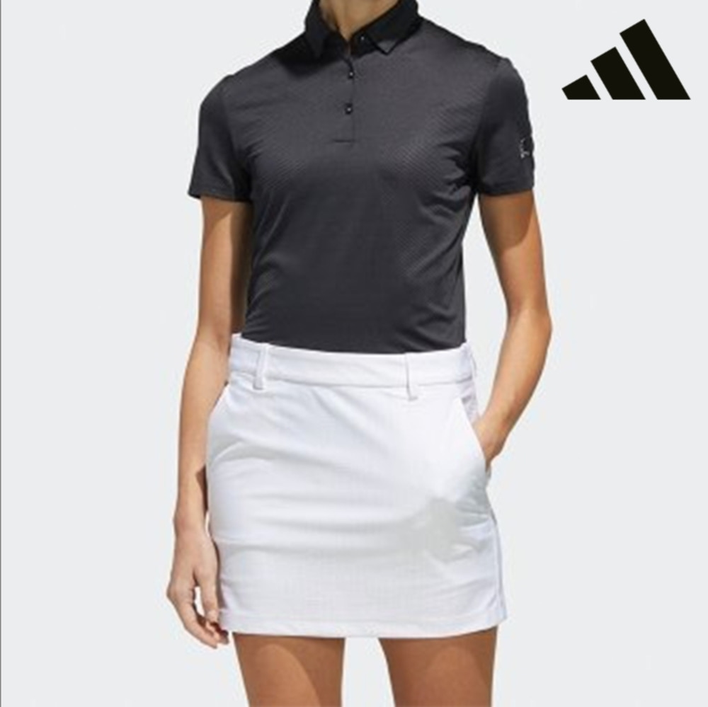 아디다스 골프 여성 크리에이터 반팔 폴로 셔츠 2020 SS 골프 셔츠 FJ3845